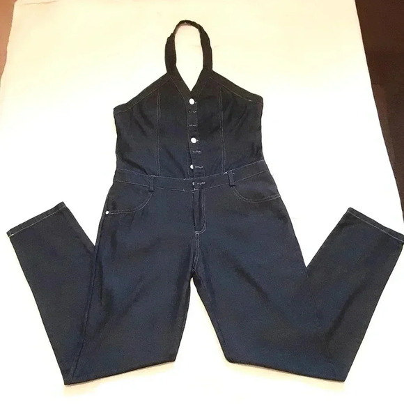 Halter overalls - Picture 1 of 2